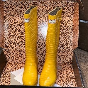 Hunter&Jimmy Choo rainboots